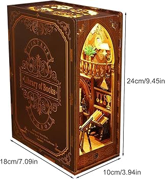 Amazon.co.jp: 教育モデル DIY ドールハウス木製ブックエンド